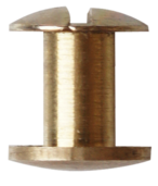 Śruby mosiężne do kart 10 mm 