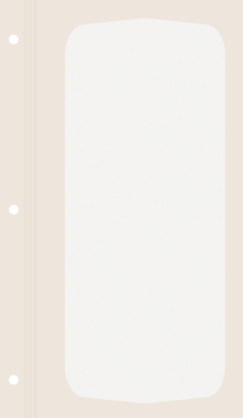 DECOR P ¾A4 dwustronne paspartou kość słoniowa 