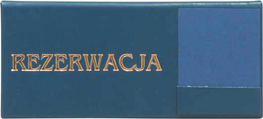 REZERWACJA ST niebieski N 0485