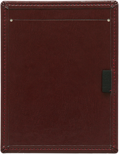 NOTES KELNERSKI OTWARTY bordo B 8906