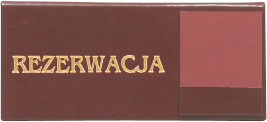 REZERWACJA ST bordo B 8906