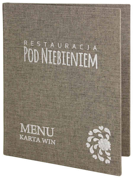 Speisekartenmappe PRESTIGE Leinen