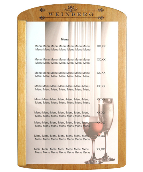 Speisekartenmappe SIDED MAGNETIC Holtz 02