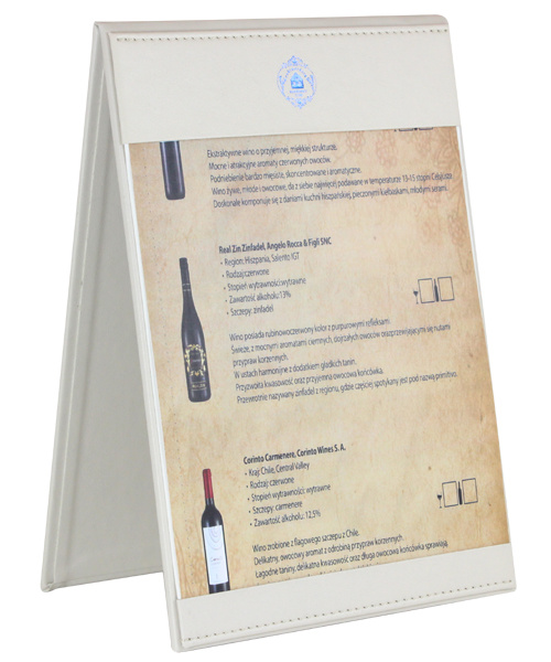 SPEISEKARTENMAPPE VIP V15 KUNSTLEDER
