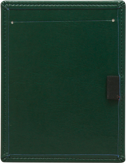 NOTES KELNERSKI OTWARTY zielony Z 8106