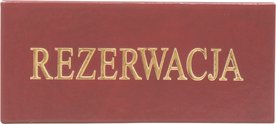 REZERWACJA S bordo B 0310