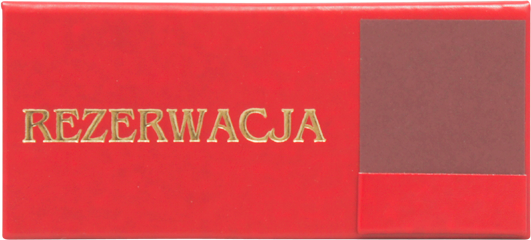 REZERWACJA ST czerwony CZ 0404