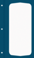 PRESTIGE P ¾A4 double-sided passe-partout navy blue