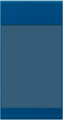 ¾ A4 blue N 0485