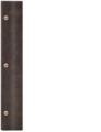 WOOD K brąz [skóra naturalna postarzana]