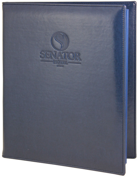 Menu card No. 464 - model PRESTIGE K with ecoleather 