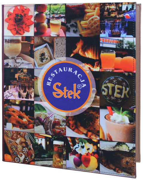 Menükarte Nr. 474– Menükarten Modern aus bedrucktem Stoff
