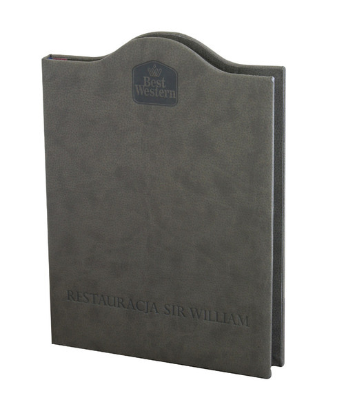 Menu card 088 - cover with arch