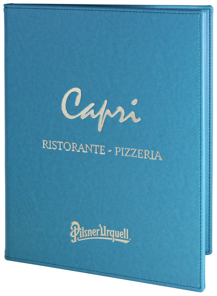 Menu card No. 511 - model PRESTIGE K with eco leather