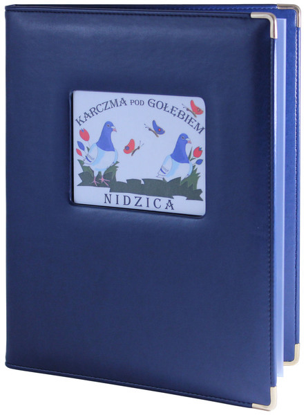 Menu card No. 528 - model Prestige window with printout