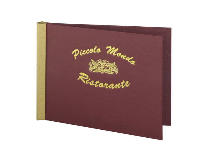 Menu card No. 536 - model KLEMMIX canvas