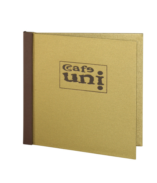 Menu card No. 538- model Spine canvas
