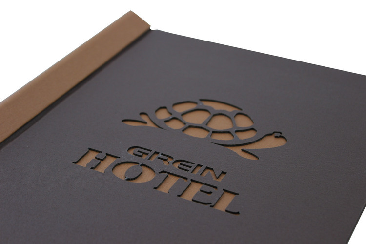 Menu card No. 542 - model KLEMMIX canvas