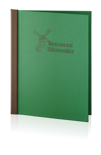 Menu card No. 555- model Spine canvas