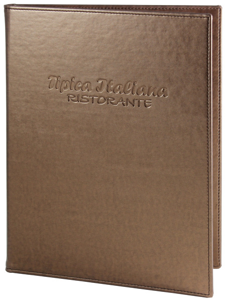 Menu card No. 572 - model PRESTIGE K with eco leather