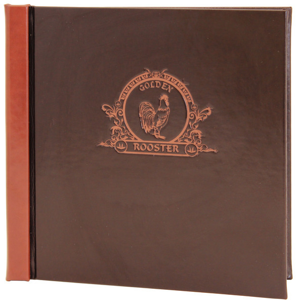 Menu card No. 576 - model Spine eco-leather