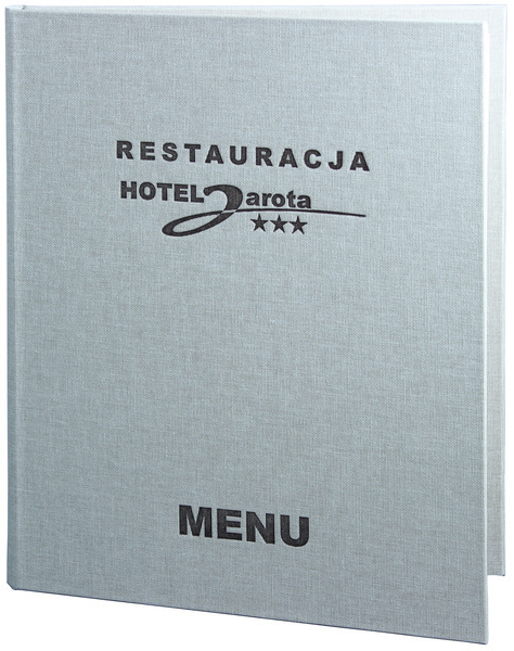 Menu card No. 614- model Prestige canvas