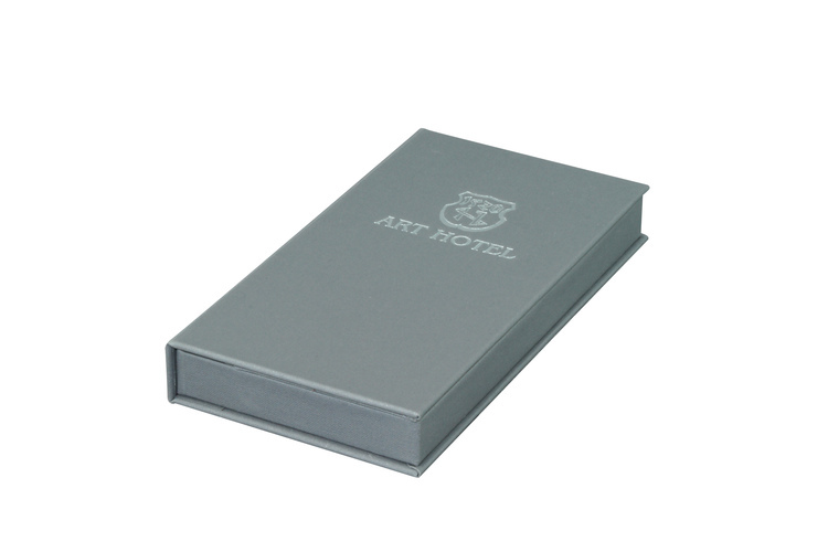 Casket for bill No. 652- with silver logo