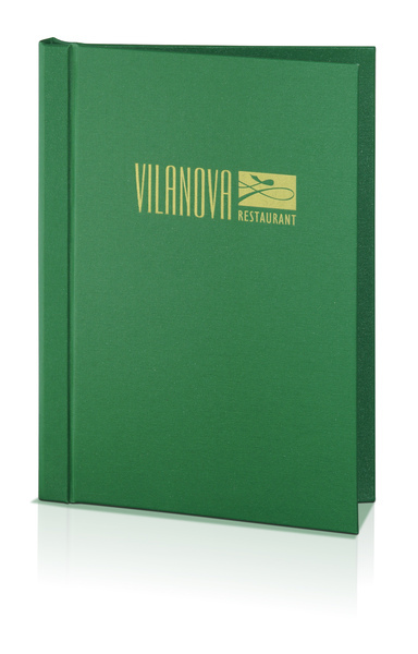 Menu card No. 654model Klemmix, canvas