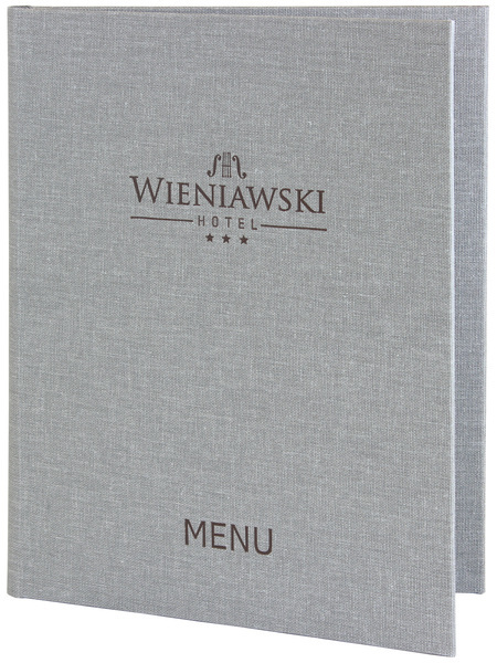 Menu card No. 659- model Prestige, canvas