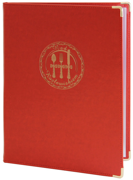 Menu card No. 666- model Prestige, ecoleather