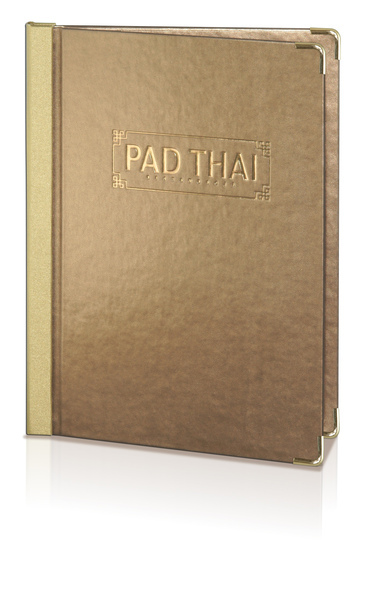 Menu card No. 683- model Spine, ecoleather