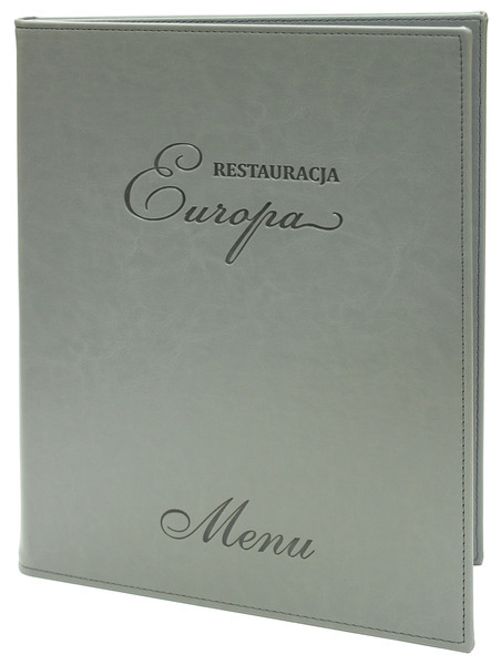 Menu card No. 694- model Prestige, ecoleather