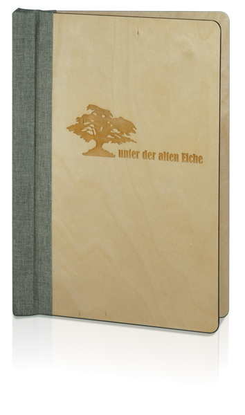 Menükarte Nr. 701- Modell Klemmix aus Holz