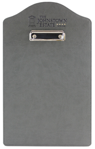 Menu card No. 739- model Sided Clips 11, ecoleather