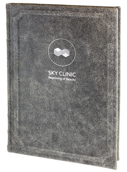 Commemorative book No. 783 Book made of natural antiquated leathe