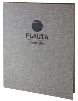 Menu card No. 795 model Prestige natural canvas