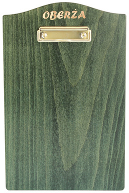 Menu card No. 809 model Sided, wood