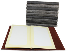 Menu card No. 814 inside view - paspartou