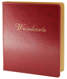 Menu card No. 816 model Prestige, eco leather, another color inside