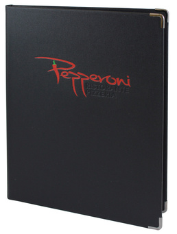 Menu card No. 824 model Prestige natural canvas