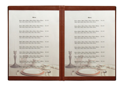 Karta menu nr 795- model VIP V12, widok wnętrza