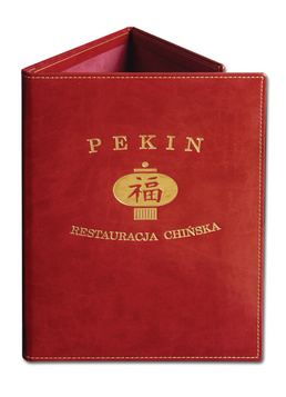 Menu card No. 827 model VIP with pockets