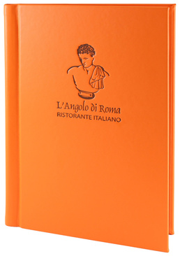 Menu card No. 871 - model KLEMSLIM with eco leather