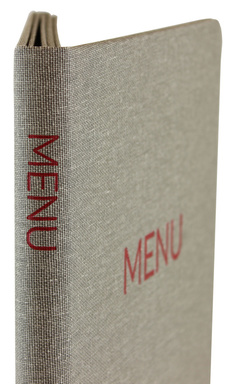Menu card No. 883 model Vip with pockets