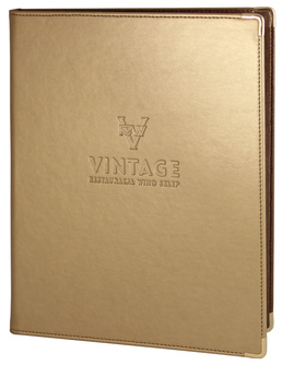Menu card No. 889 model Prestig, round corners