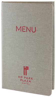 Karta menu nr 891 - Model VIP V 13 z płótna