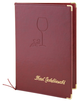 Menu card No. 900- model Senator