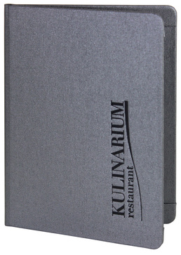 Karta menu nr 915 - model VIP z płótna