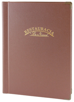 Menu card No. 919 model Klemslim