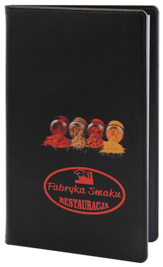Menu card No. 960 model Prestig, round corners